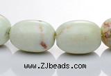 CLE01 15*20mm egg shape lemon turquoise stone beads wholesale