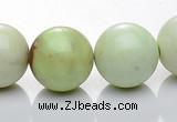 CLE21 16 inch round lemon turquoise 14mm gemstone bead Wholesale