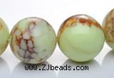 CLE23 lemon turquoise 20mm round gemstone beads Wholesale