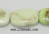 CLE43 15.5 inches 22*30mm rectangle lemon turquoise beads wholesale