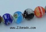 CLG501 16 inches 8mm round lampwork glass beads wholesale
