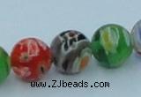 CLG502 16 inches 10mm round lampwork glass beads wholesale