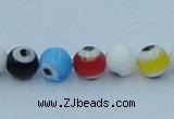 CLG504 16 inches 6mm round lampwork glass beads wholesale