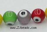 CLG506 16 inches 10mm round lampwork glass beads wholesale