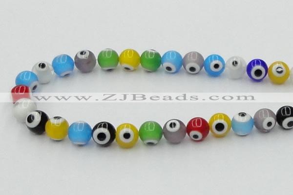 CLG506 16 inches 10mm round lampwork glass beads wholesale