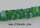 CLG561 16 inches 6*6mm cube lampwork glass beads wholesale