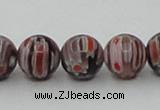 CLG604 16 inches 10mm round lampwork glass beads wholesale