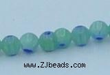 CLG624 10PCS 16 inches 6mm round lampwork glass beads wholesale