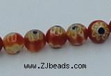 CLG626 10PCS 16 inches 6mm round lampwork glass beads wholesale