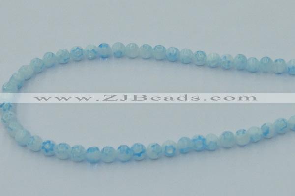 CLG629 10PCS 16 inches 6mm round lampwork glass beads wholesale