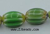 CLG638 5PCS 16 inches 10*14mm oval lampwork glass beads wholesale