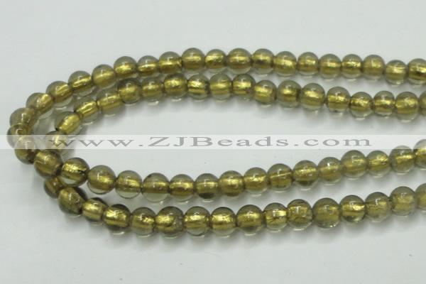 CLG833 15.5 inches 8mm round lampwork glass beads wholesale