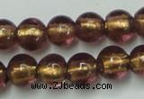 CLG835 15.5 inches 8mm round lampwork glass beads wholesale
