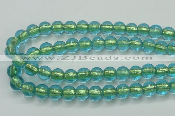 CLG840 15.5 inches 12mm round lampwork glass beads wholesale