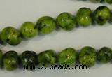 CLJ240 15.5 inches 10mm nuggets dyed sesame jasper beads wholesale