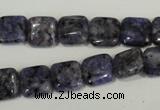 CLJ263 15.5 inches 10*10mm square dyed sesame jasper beads wholesale