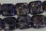 CLJ273 15.5 inches 16*16mm square dyed sesame jasper beads wholesale