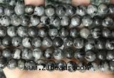 CLJ531 15.5 inches 4mm,6mm,8mm,10mm & 12mm round sesame jasper beads