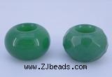 CLO22 19*30mm rondelle loose green aventurine gemstone beads wholesale