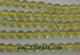 CLQ151 15.5 inches 6mm round natural lemon quartz beads wholesale