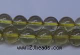 CLQ351 15 inches 6mm round natural lemon quartz beads wholesale