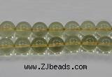 CLQ50 15.5 inches 6mm round natural lemon quartz beads wholesale