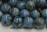 CLR14 16 inches 16mm round larimar gemstone beads wholesale