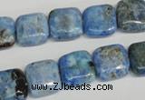 CLR218 15.5 inches 12*12mm square larimar gemstone beads