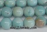 CLR353 15.5 inches 10mm round dyed larimar gemstone beads