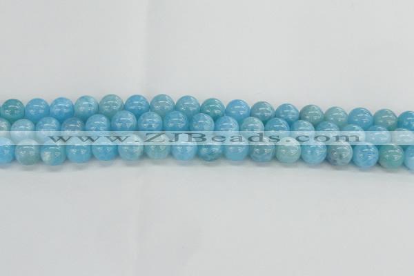 CLR72 15.5 inches 10mm round imitation larimar beads wholesale