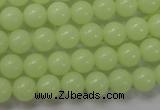 CLU03 15.5 inches 8mm round luminous stone beads wholesale