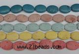 CLV304 15.5 inches 18*25mm oval lava beads wholesale