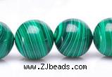 CMA21 15.5 inches 14mm round imitate malachite beads wholesale