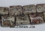 CMB26 15.5 inches 12*16mm rectangle natural medical stone beads