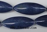 CME11 15.5 inches 15*40mm marquise blue aventurine beads