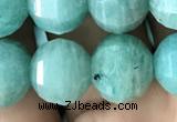 CME241 15.5 inches 10*11mm - 10*12mm pumpkin amazonite beads