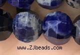 CME246 15.5 inches 10*11mm - 10*12mm pumpkin sodalite beads