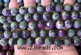 CME329 15.5 inches 9*11mm - 10*12mm pumpkin ruby zoisite beads