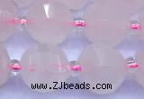 CME359 15 inches 10mm pumpkin rose quartz beads