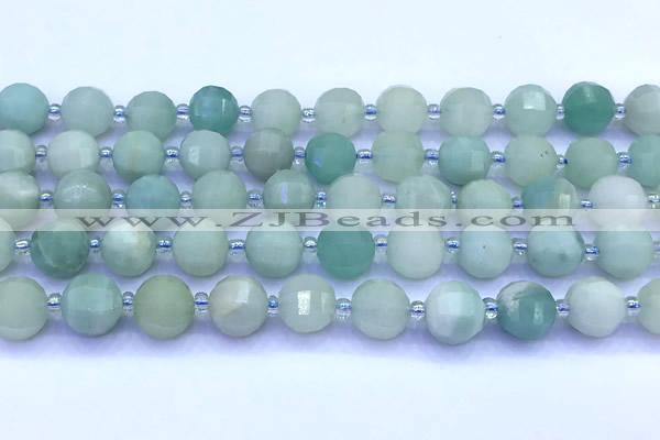 CME360 15 inches 10mm pumpkin amazonite beads