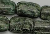 CME40 15.5 inches 20*30mm rectangle emerald gemstone beads