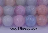 CMG142 15.5 inches 8mm round natural morganite gemstone beads
