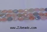 CMG266 15.5 inches 10*14mm faceted oval morganite beads