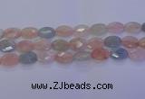 CMG267 15.5 inches 12*16mm faceted oval morganite beads