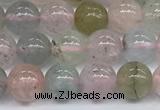 CMG391 15.5 inches 6mm round morganite gemstone beads