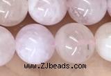 CMG411 15.5 inches 10mm round pink morganite beads wholesale