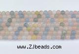 CMG430 15.5 inches 7mm round morganite beads wholesale