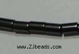 CMH102 15.5 inches 4*6mm tube magnetic hematite beads Wholesale