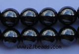 CMH11 16 inches 12mm round magnetic hematite beads Wholesale