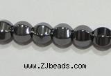 CMH129 15.5 inches 6*6mm pumpkin magnetic hematite beads